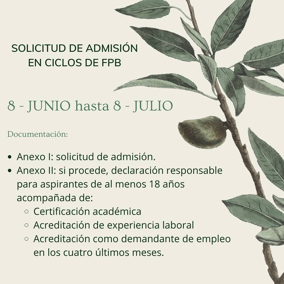 solicitud admisiónFPB2022