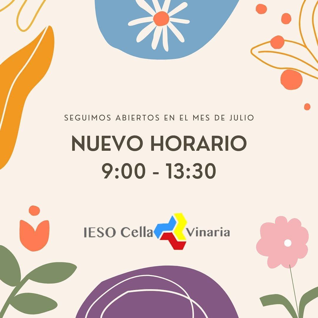 nuevo horario